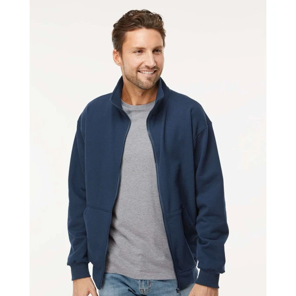 Adult Full-Zip Sweatshirt <span style="font-size:0.75em;">King Fashion Brand</span>