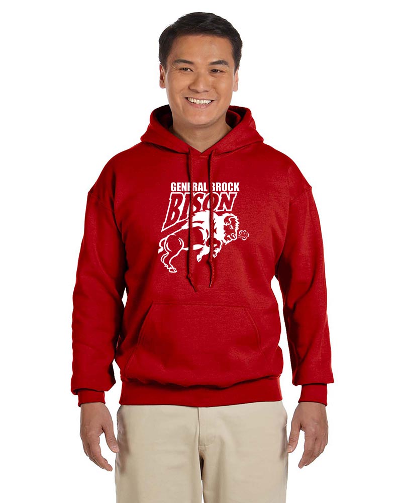 General Brock New Merch Spiritwear Adult Hooded Sweatshirt