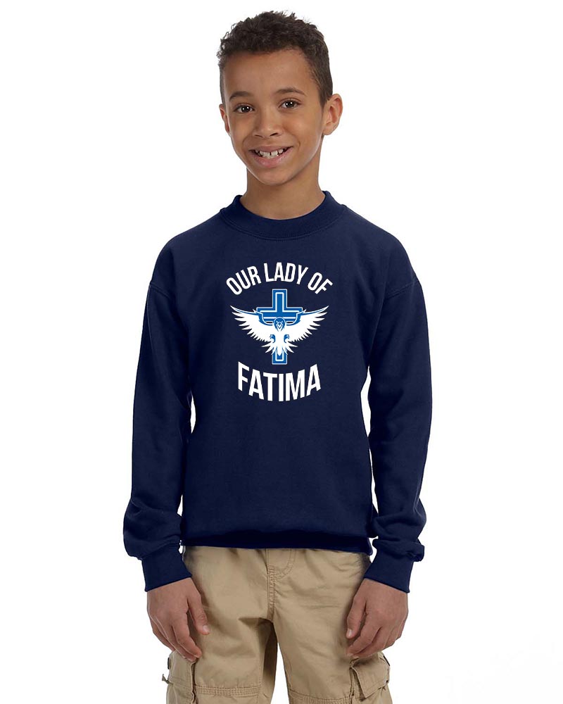 Our Lady of Fatima Spirit Youth Crewneck Sweatshirt
