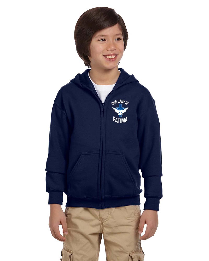 Our Lady of Fatima Spirit Youth Zip Hoodie