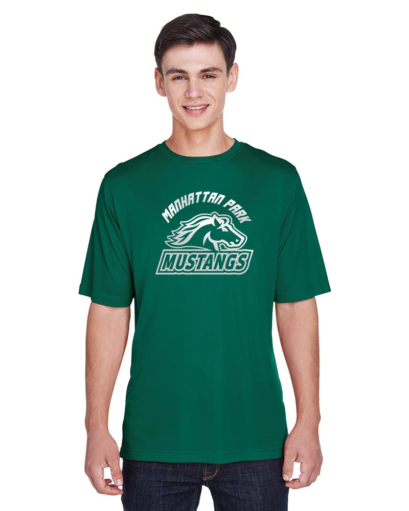 Manhattan Park Mustangs Spiritwear Adult Unisex Performance T-Shirts