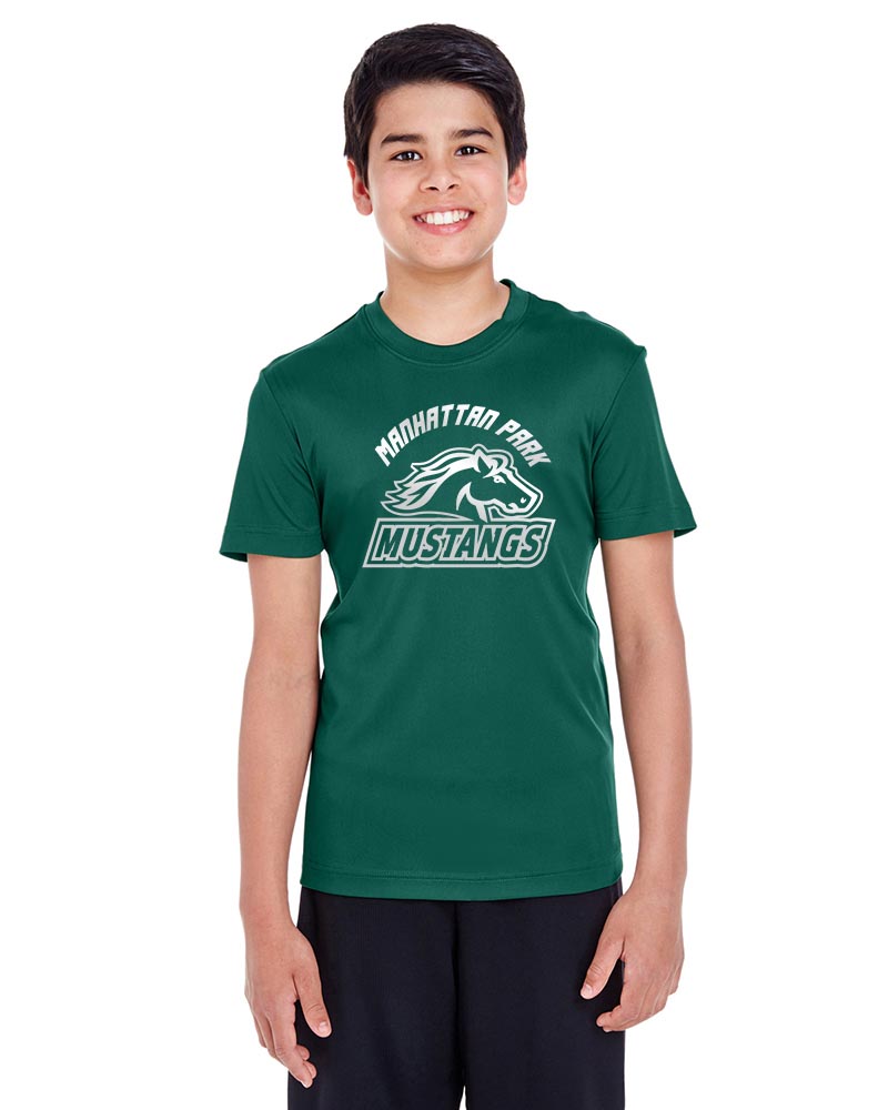 Manhattan Park Mustangs Spiritwear Youth Performance T-Shirts