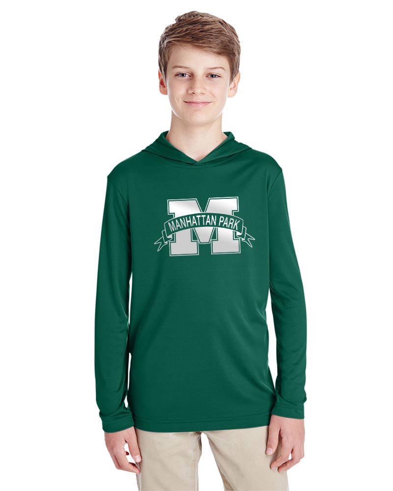 Manhattan Park M Spiritwear Youth Performance Hoodies