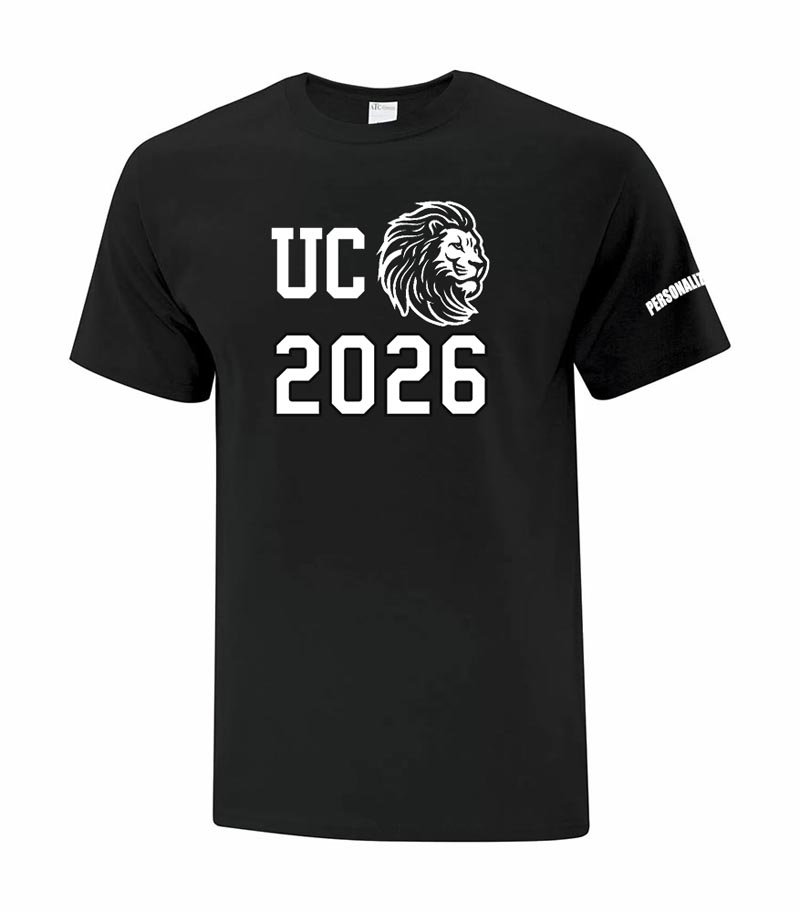 Unionville College Gradwear Adult T-Shirt <br><span style="font-size: smaller;">ATC™ Everyday Cotton</span>