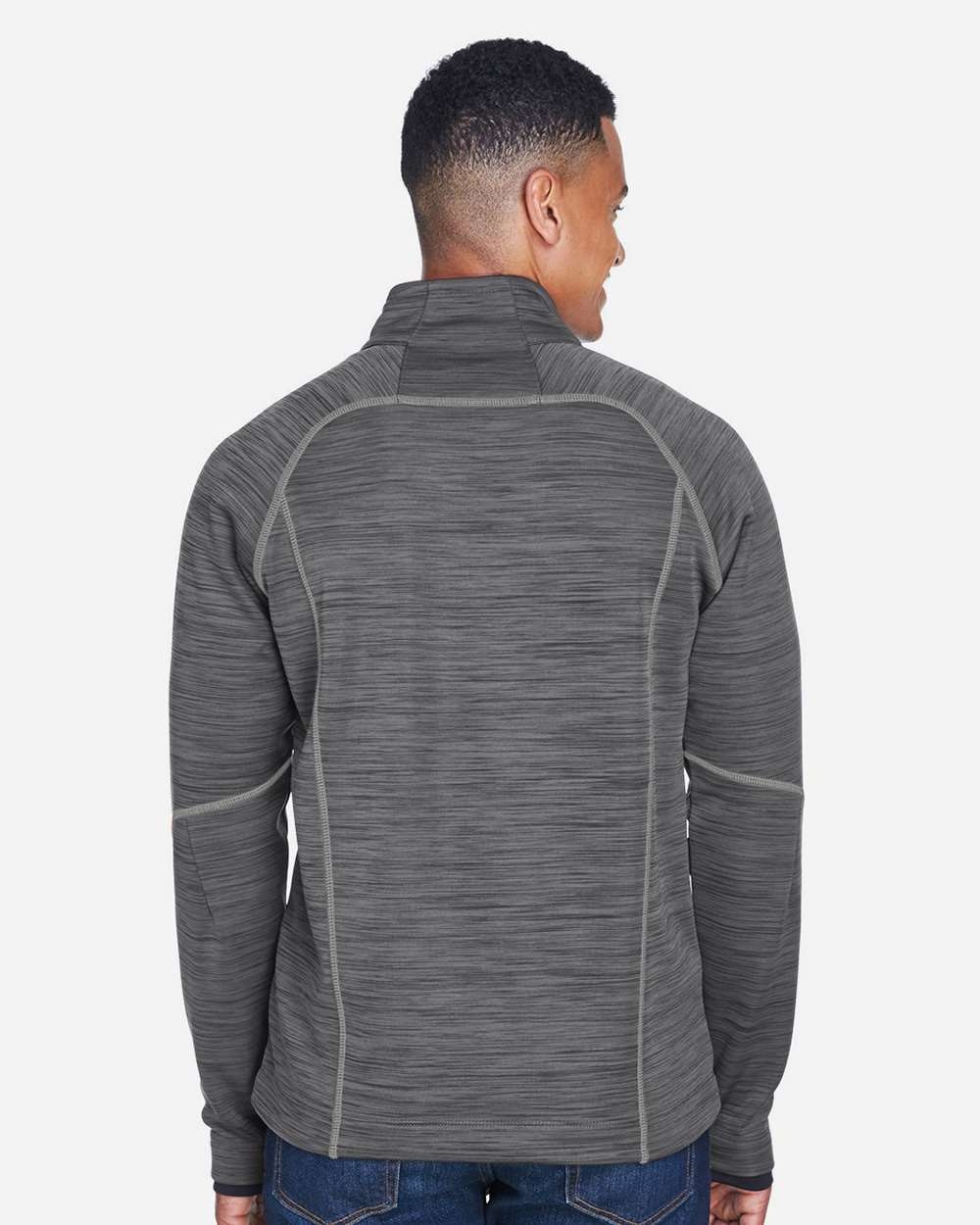 Men's Flux Mélange Bonded Fleece Jacket - Image 2